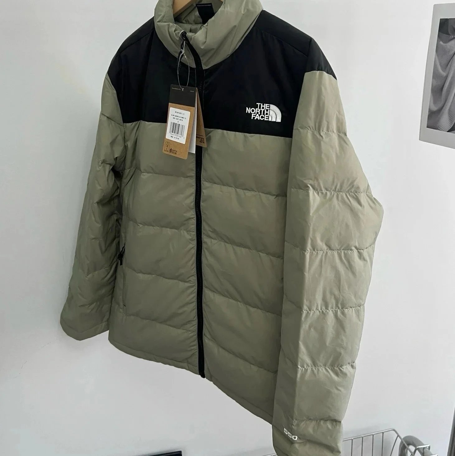 The North Face Down Jackets Hooded quilted puffer — 4 Green