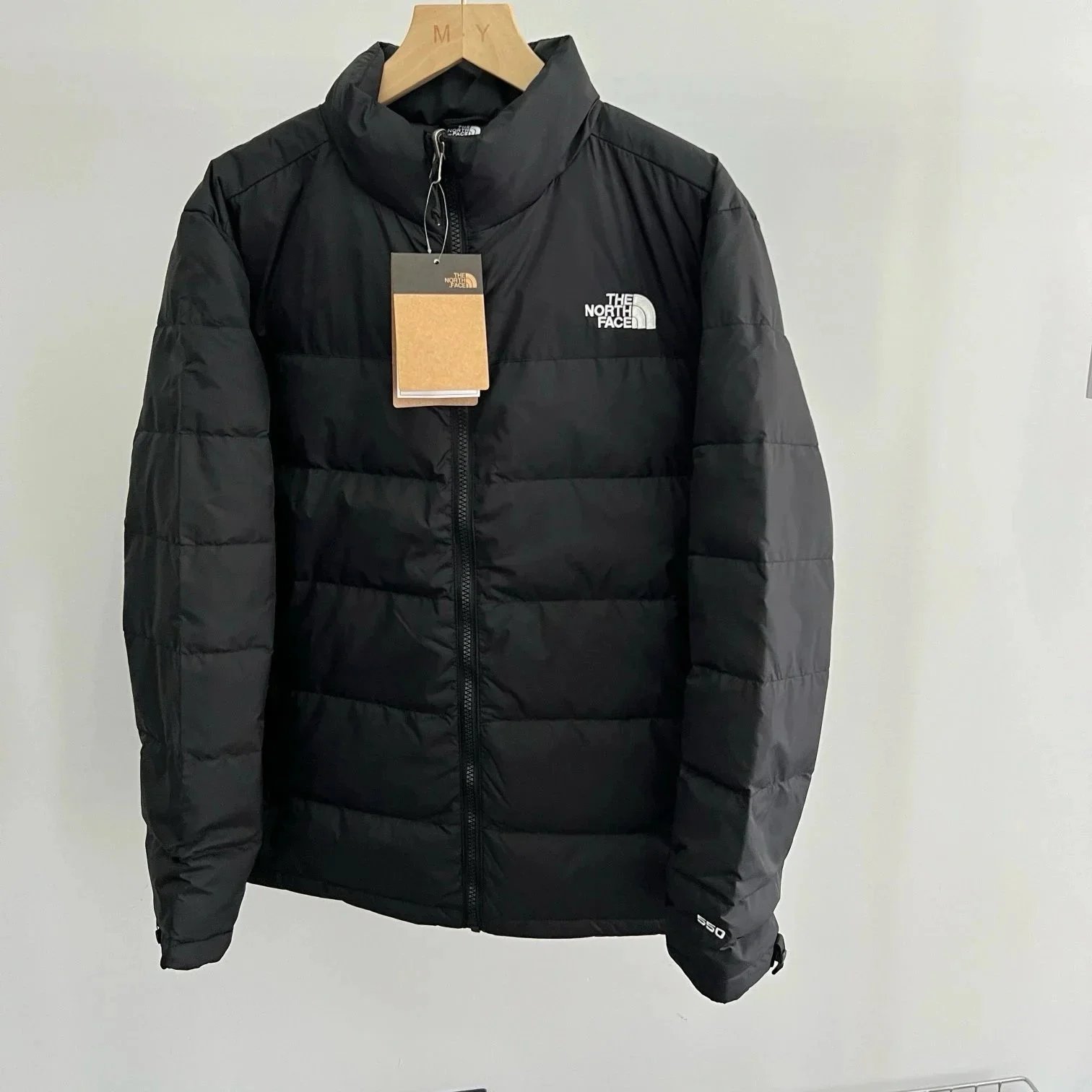 The North Face Down Jackets Hooded quilted puffer — 4 black