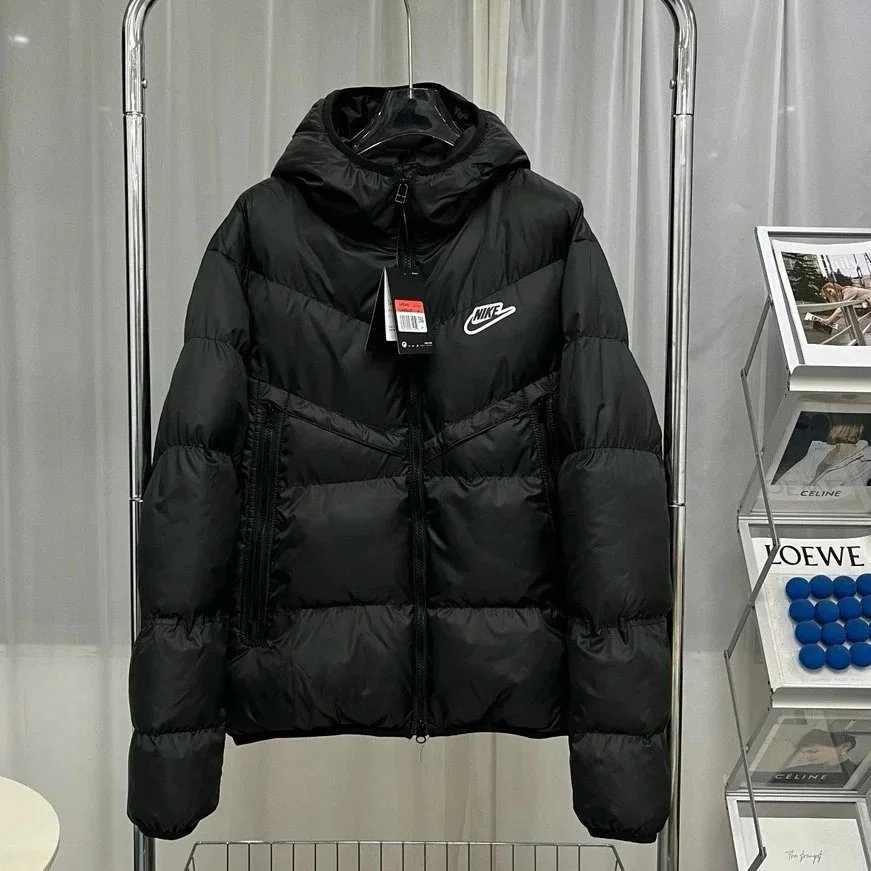 The North Face Down Jackets Hooded quilted puffer — 6 nike black