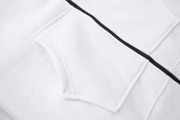 Black Utility Sweatpants with Zippered Pocket and Circular Patch - 28