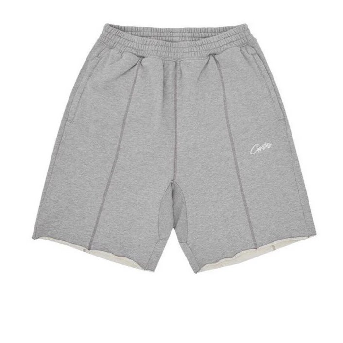 [$9.9] Corteiz Embroidered Letter Casual Shorts Relaxed High-Street 5-Inch Length (DK)
