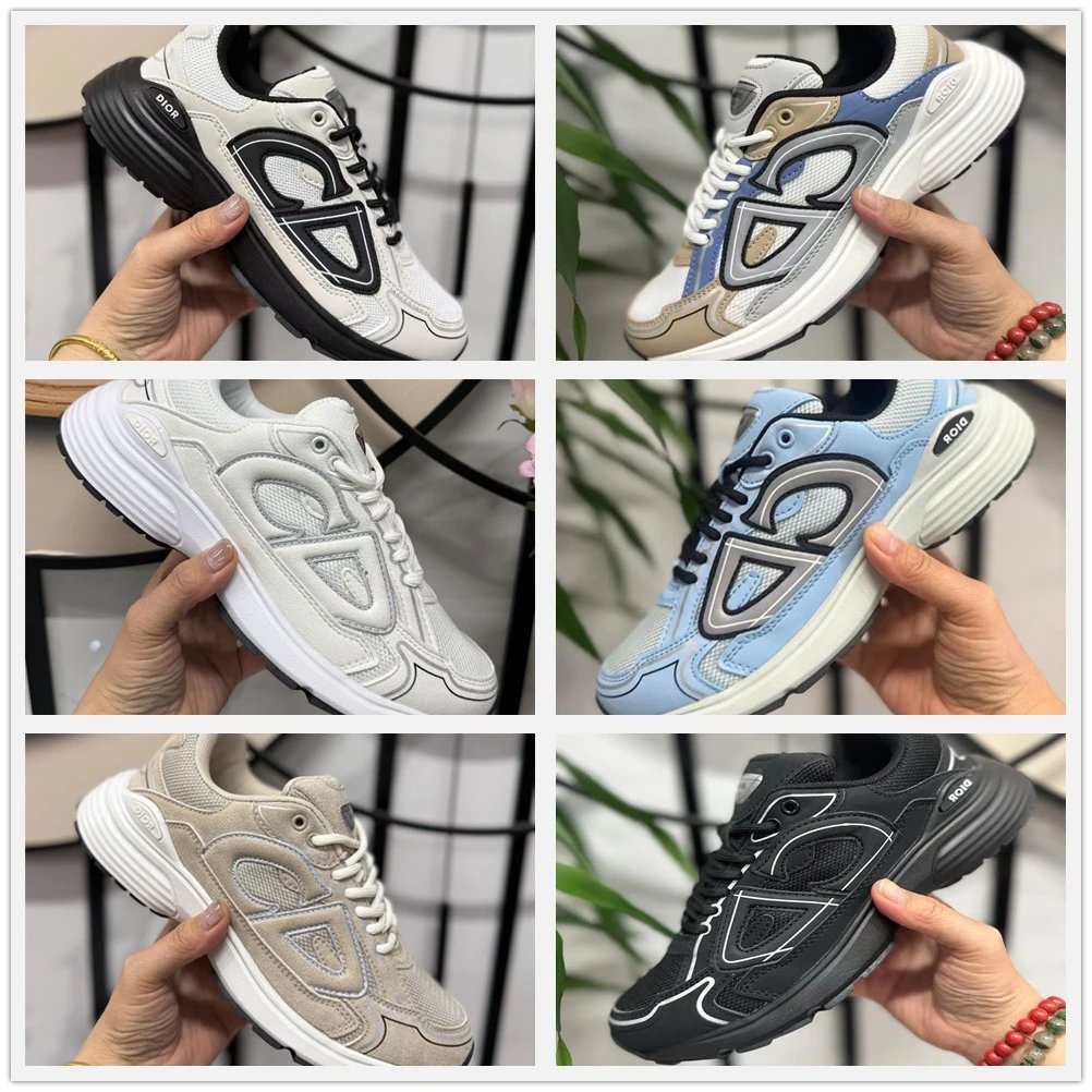 Dior CD B30 Dad Shoes Unisex Casual Fashion Sneakers Trendy Breathable (XZ)