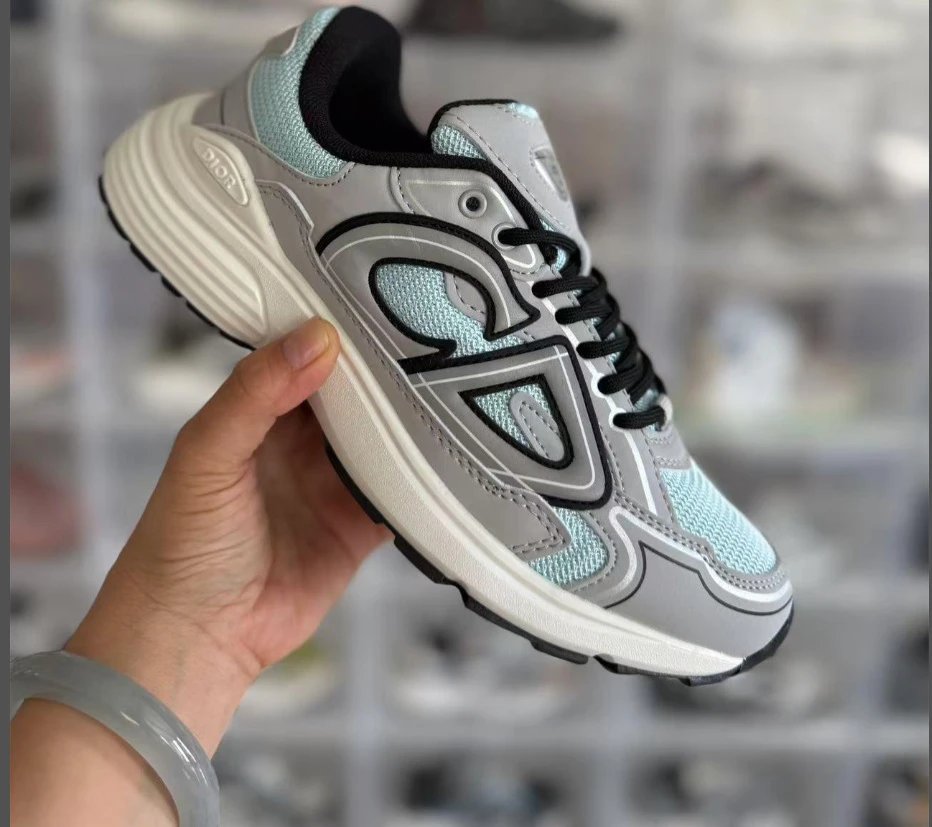 CD Silver Blue White