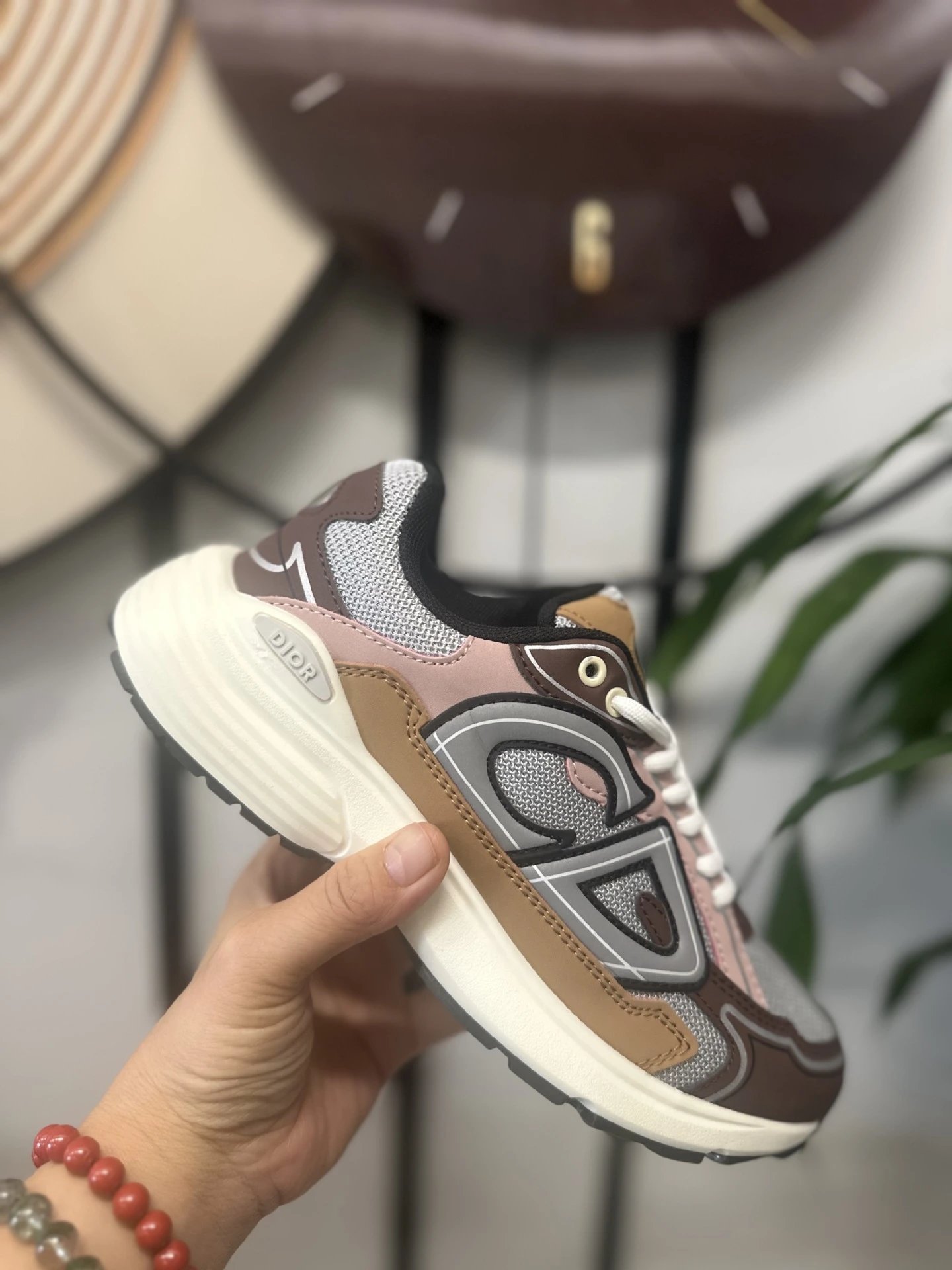 CD Gray Brown Pink