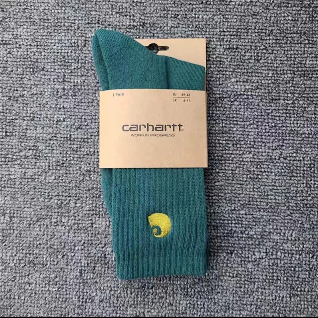 Carhartt WIP Socks Ribbed Logo Crew product detail image 5