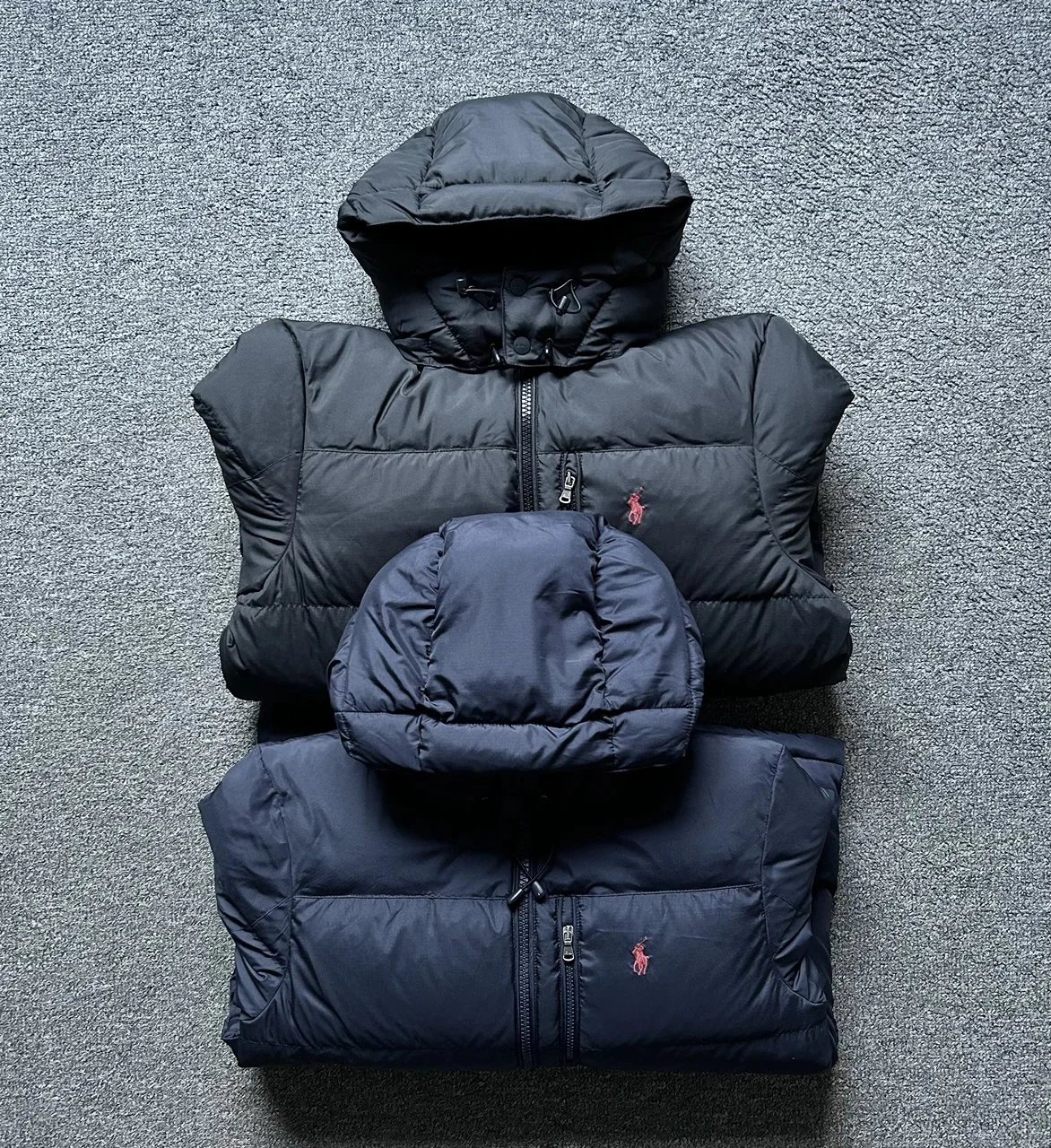 Ralph Lauren Embroidered Hooded Down Jacket