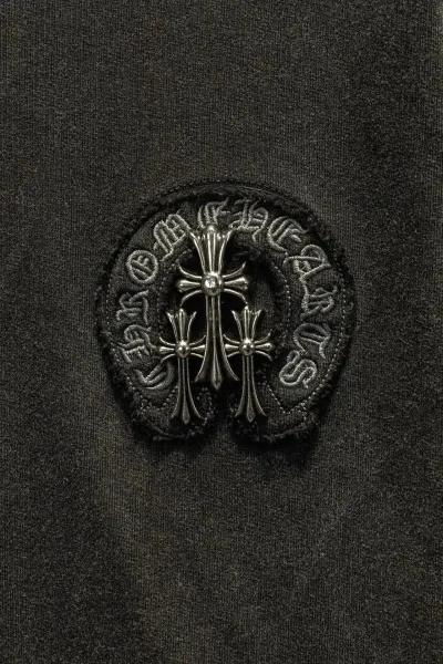 Chrome Hearts 24 Washed Heavyweight Hoodie Black - 13