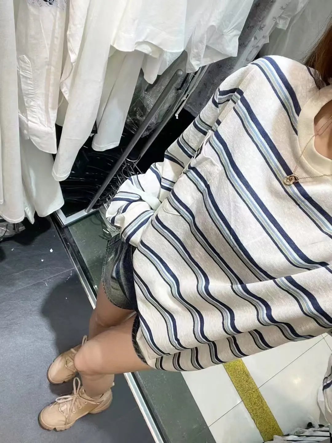 Striped High Quality Long Sleeve T-Shirt photo 7