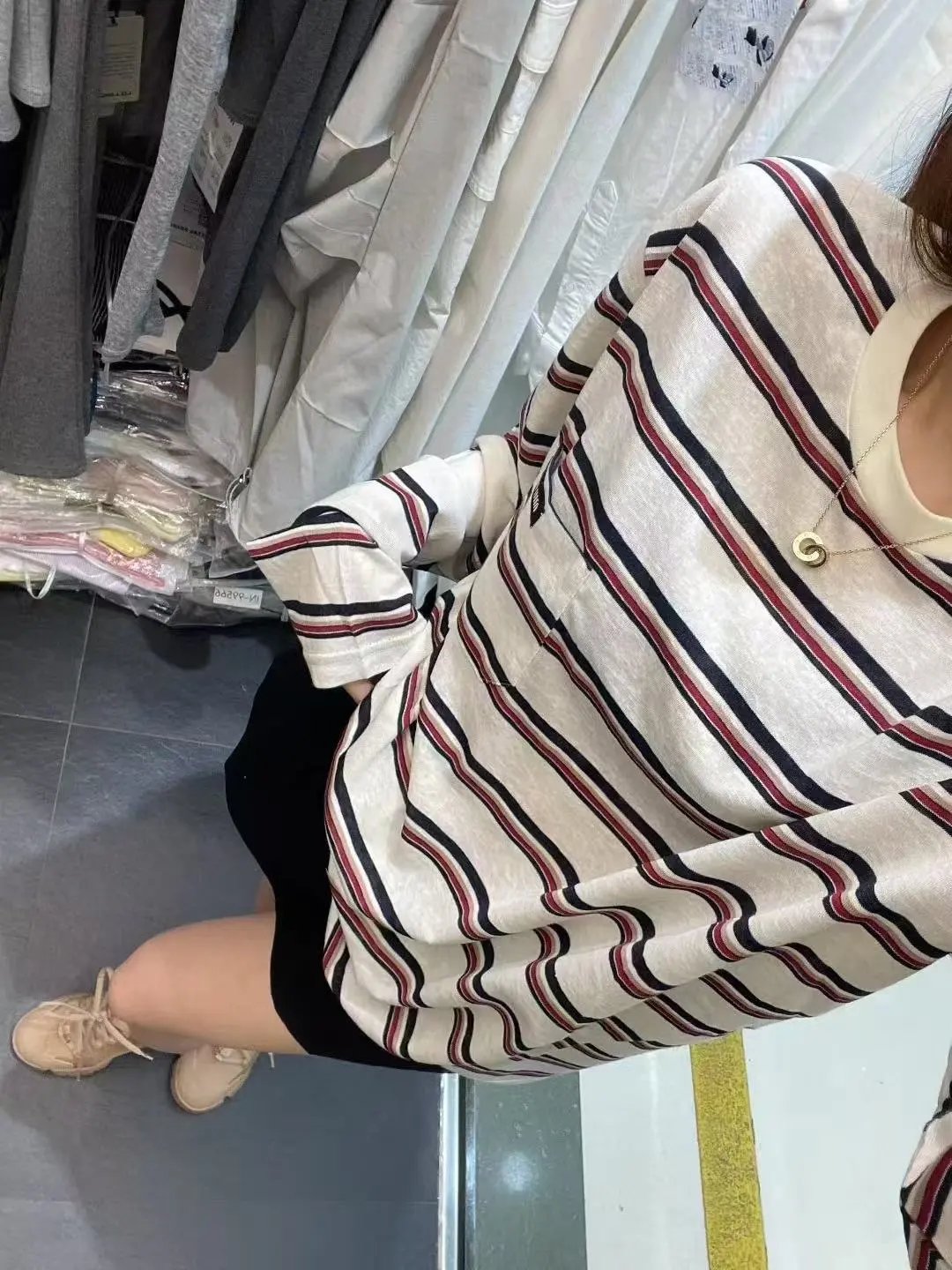 Striped High Quality Long Sleeve T-Shirt photo 8