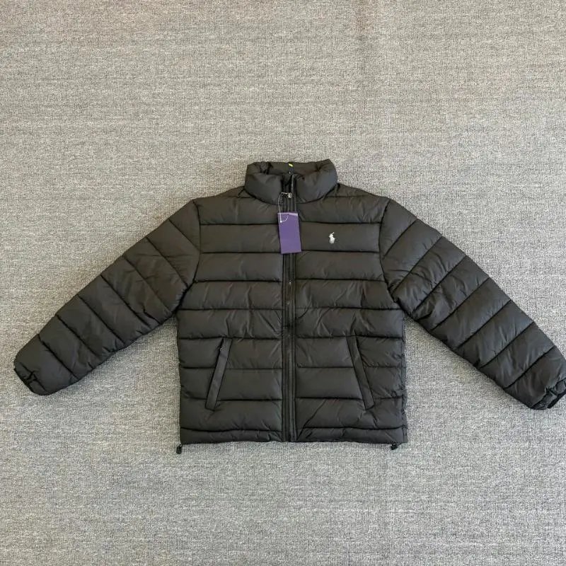 Stand Collar Full Zip Lightweight Cotton Jacket photo 2