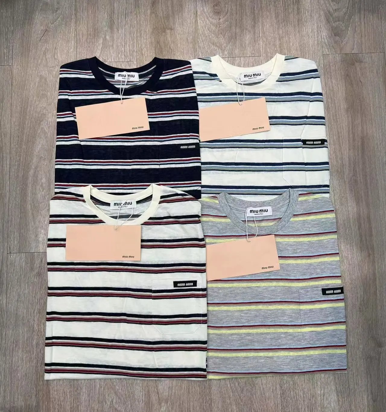 Striped High Quality Long Sleeve T-Shirt photo 3