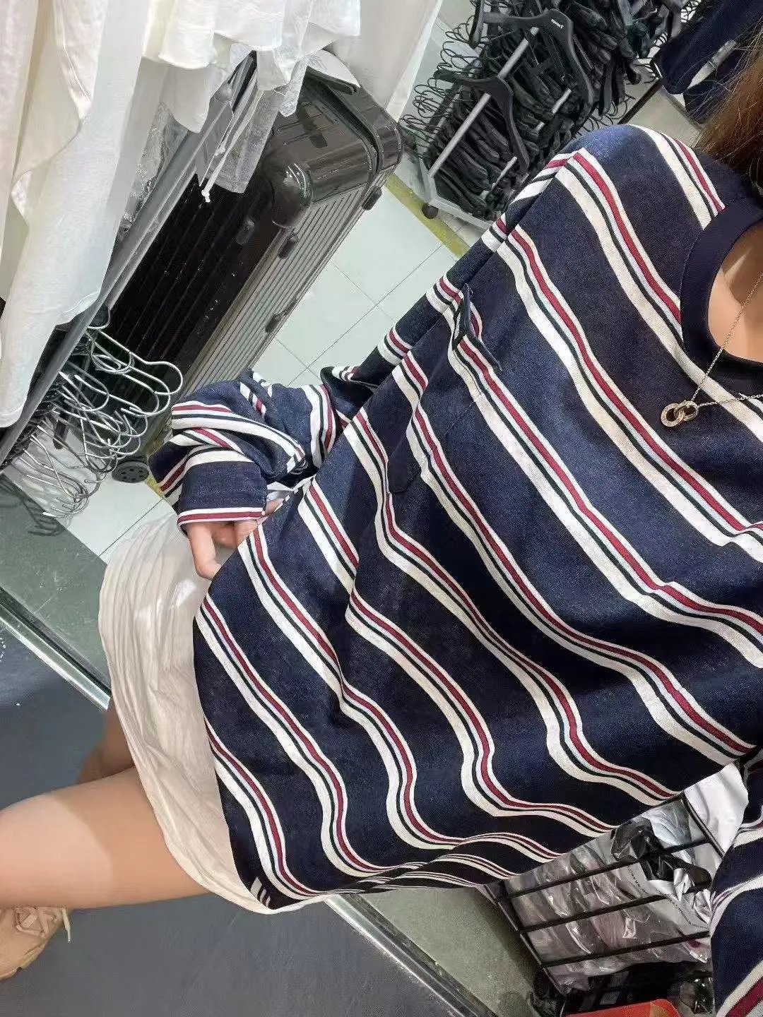 Striped High Quality Long Sleeve T-Shirt photo 6
