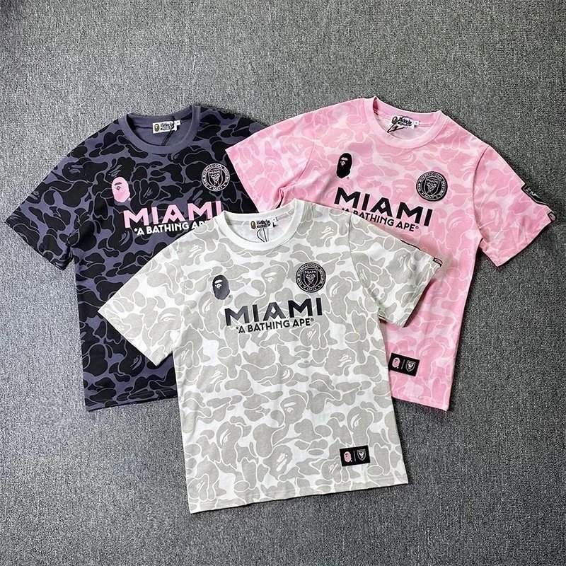 Camouflage sports short sleeved T-shirt