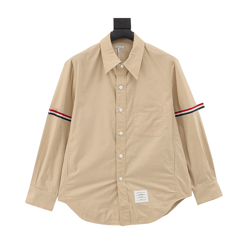Sleeve Webbing Jacket Shirt