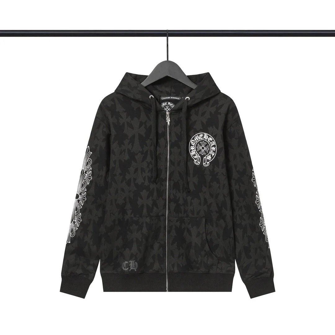 Chrome Hearts Zip Hoodie Sweatshirt