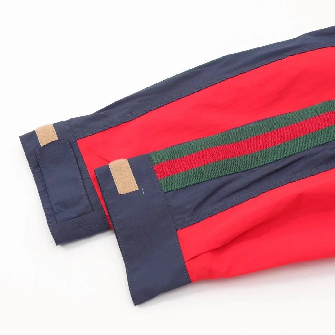Gucci Nylon Color-Block Windbreaker Jacket - 11