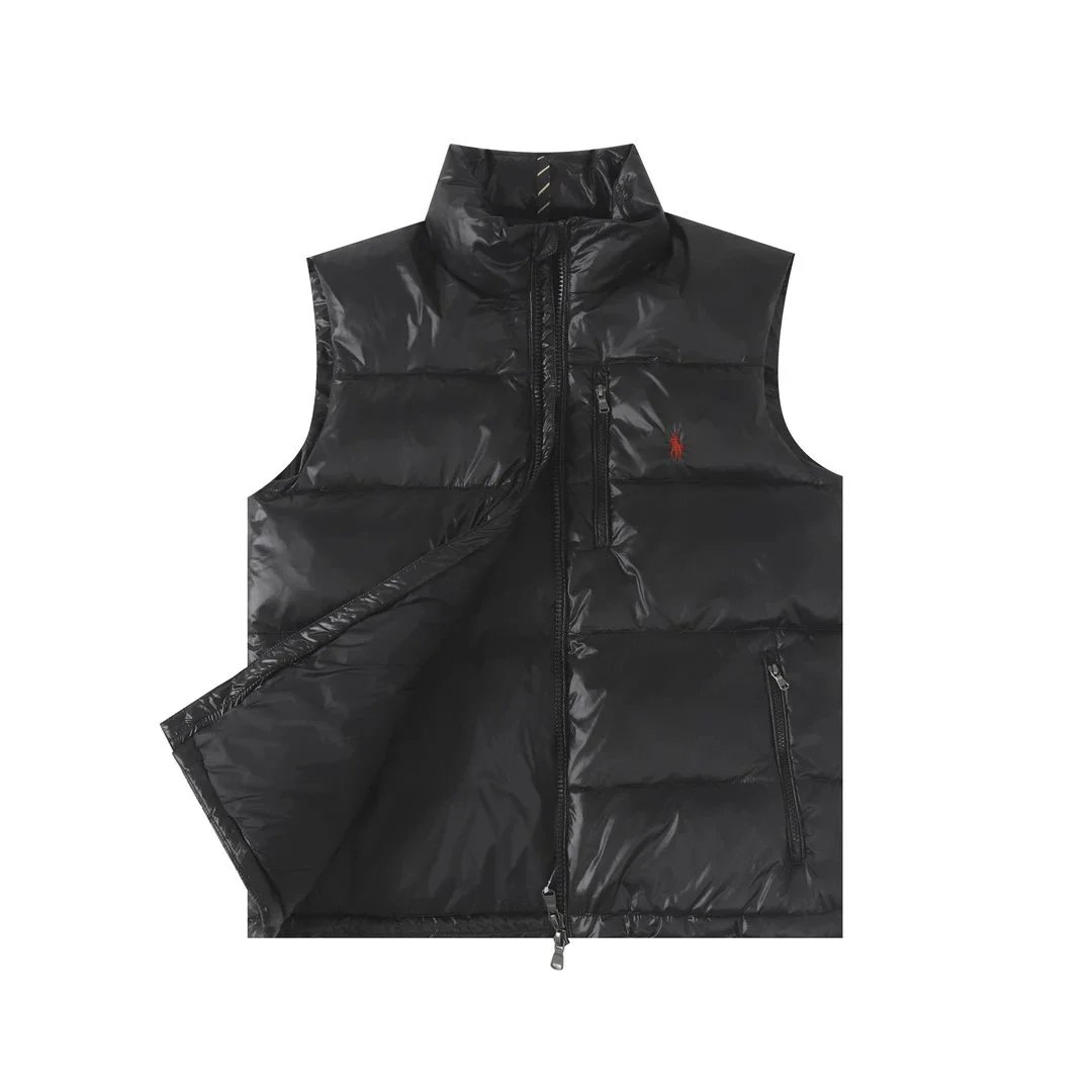 Ralph Lauren Polo Bear Down Vest Black - 2