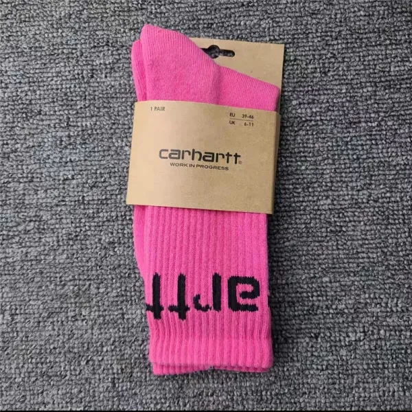 Carhartt WIP Striped Crew Socks White - 13