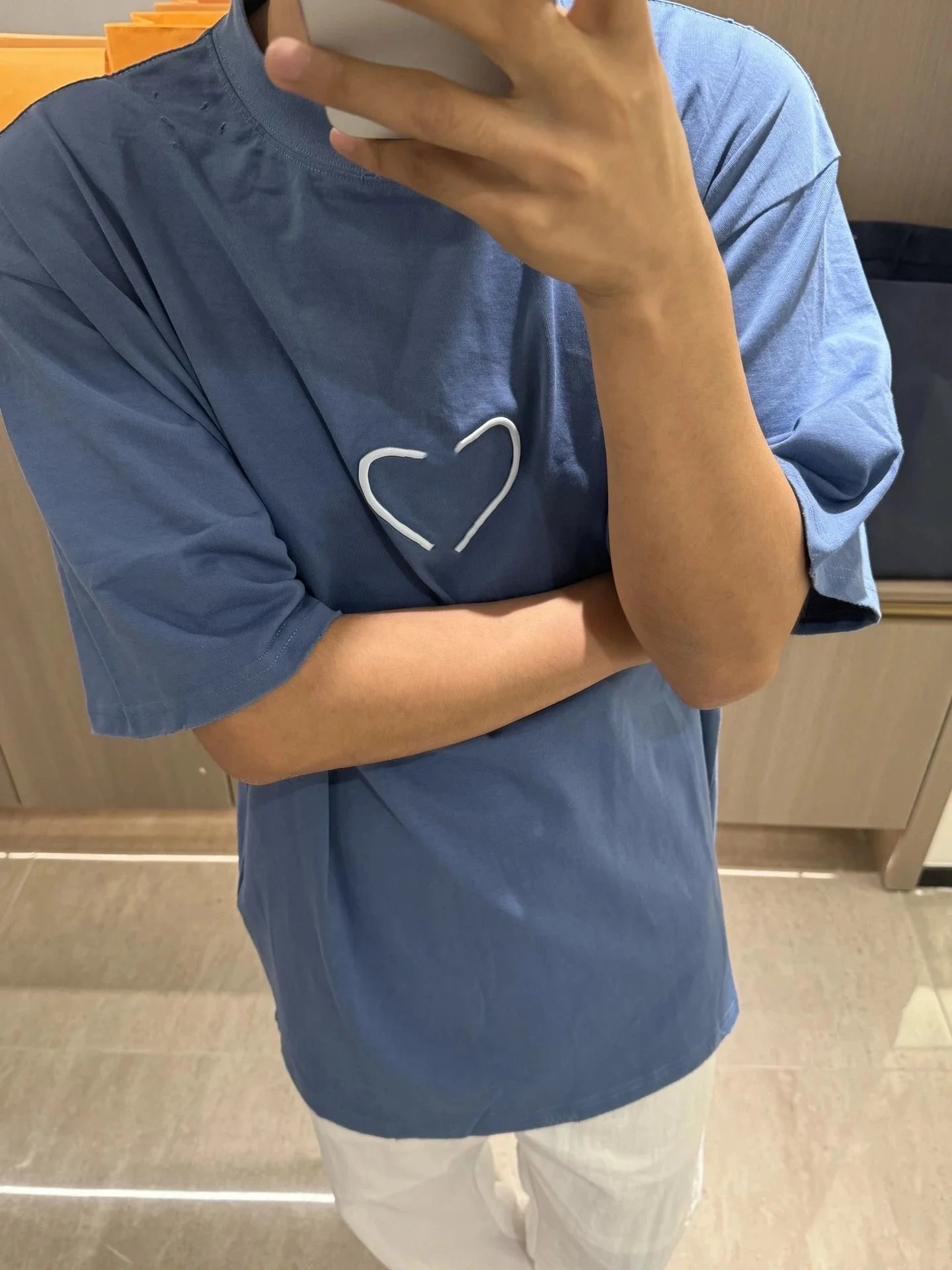 Heart Print T-Shirt