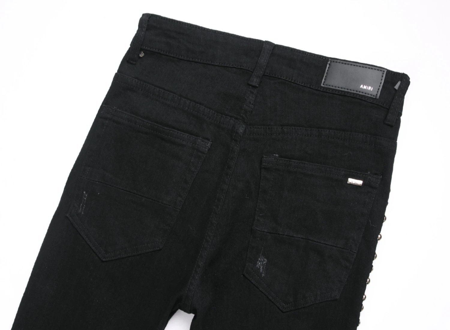 Philipp Plein Skull Embroidered Distressed Denim Jeans - 77