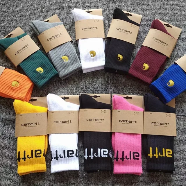 Carhartt WIP Socks Ribbed Logo Crew product detail image 1