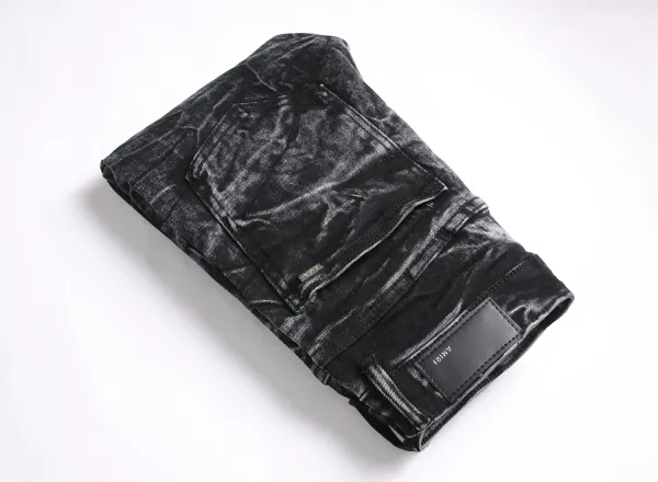 Philipp Plein Skull Embroidered Distressed Denim Jeans - 61
