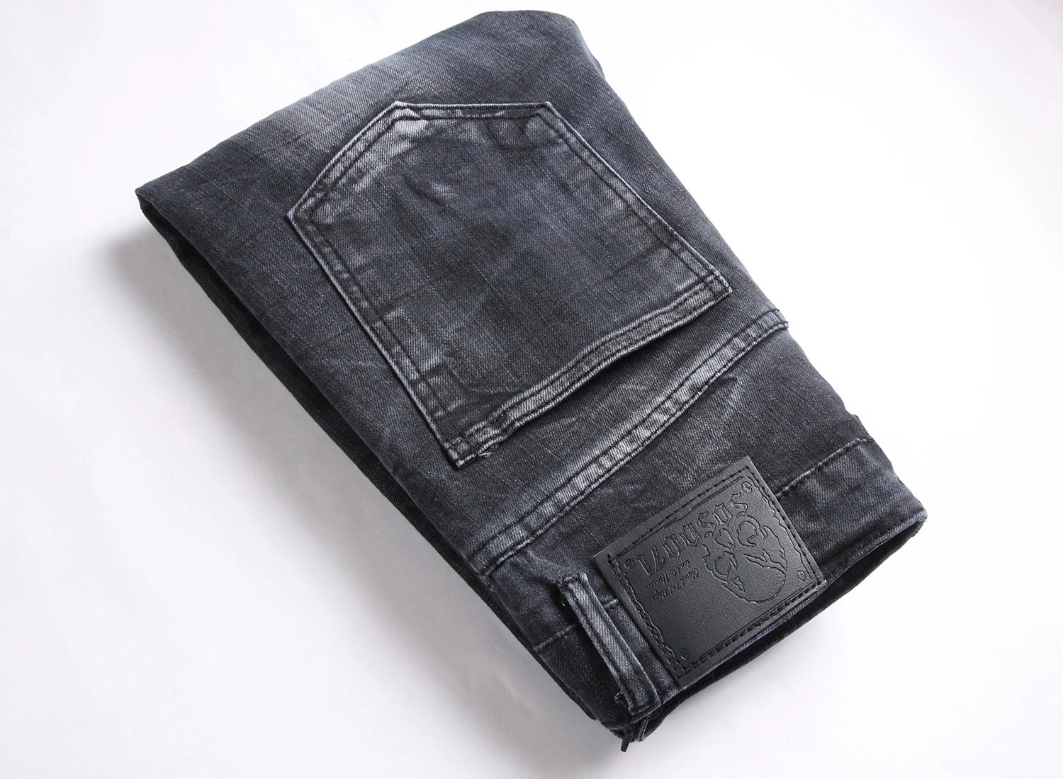 Philipp Plein Skull Embroidered Distressed Denim Jeans - 23