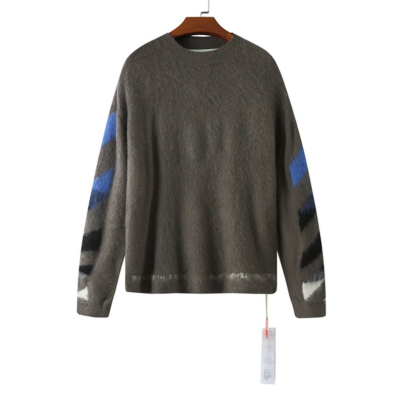 Off-White Arrow Print Multicolor Black Sweater - 33