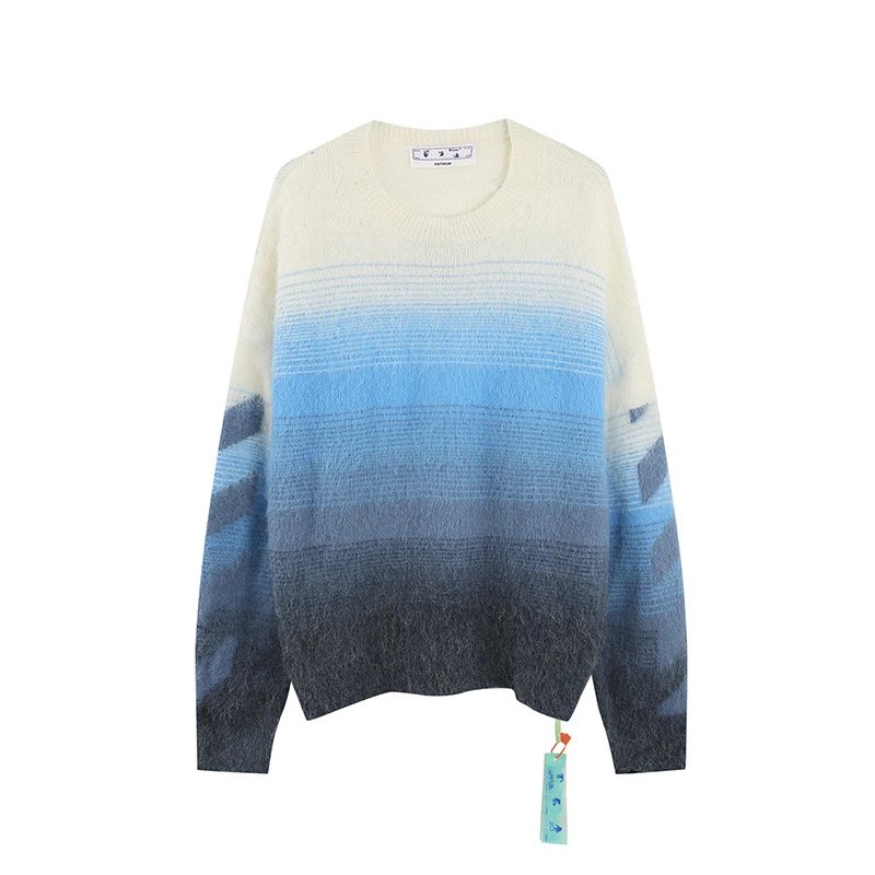 Off-White Arrow Print Multicolor Black Sweater - 70