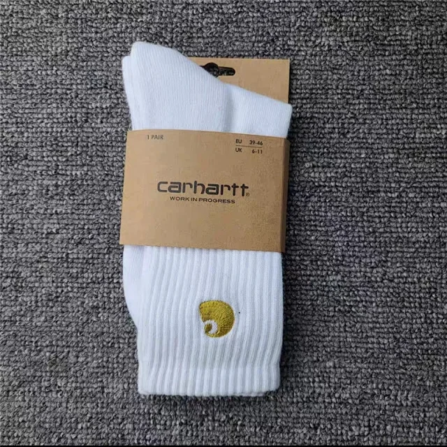 Carhartt WIP Socks Ribbed Logo Crew product detail image 3