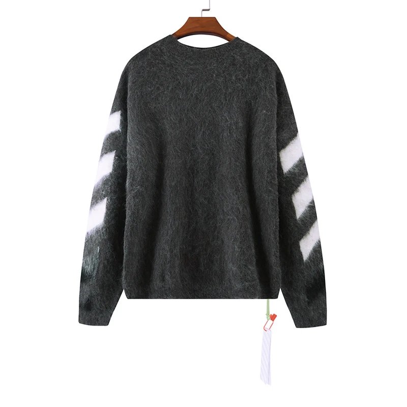 Off-White Arrow Print Multicolor Black Sweater - 35