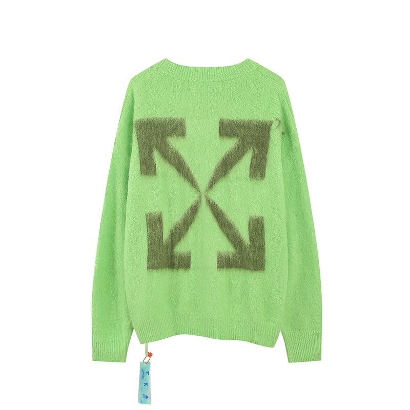 Off-White Arrow Print Multicolor Black Sweater - 58