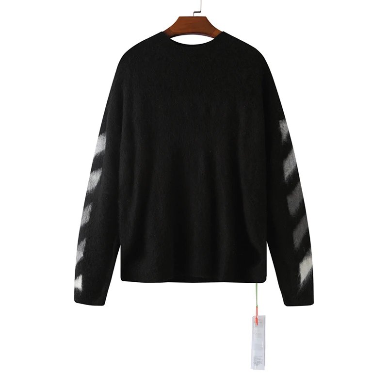 Off-White Arrow Print Multicolor Black Sweater - 43