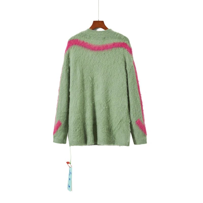 Off-White Arrow Print Multicolor Black Sweater - 68