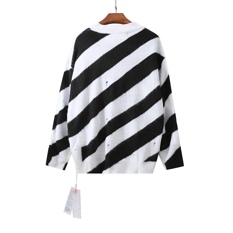 Off-White Arrow Print Multicolor Black Sweater - 41