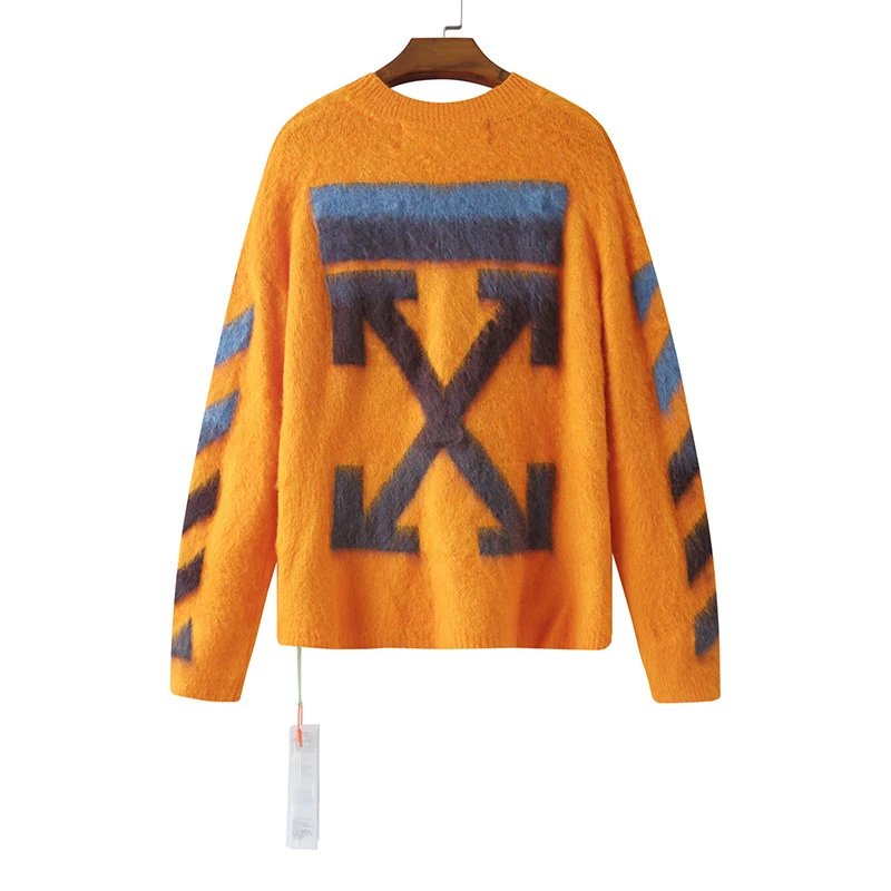 Off-White Arrow Print Multicolor Black Sweater - 51