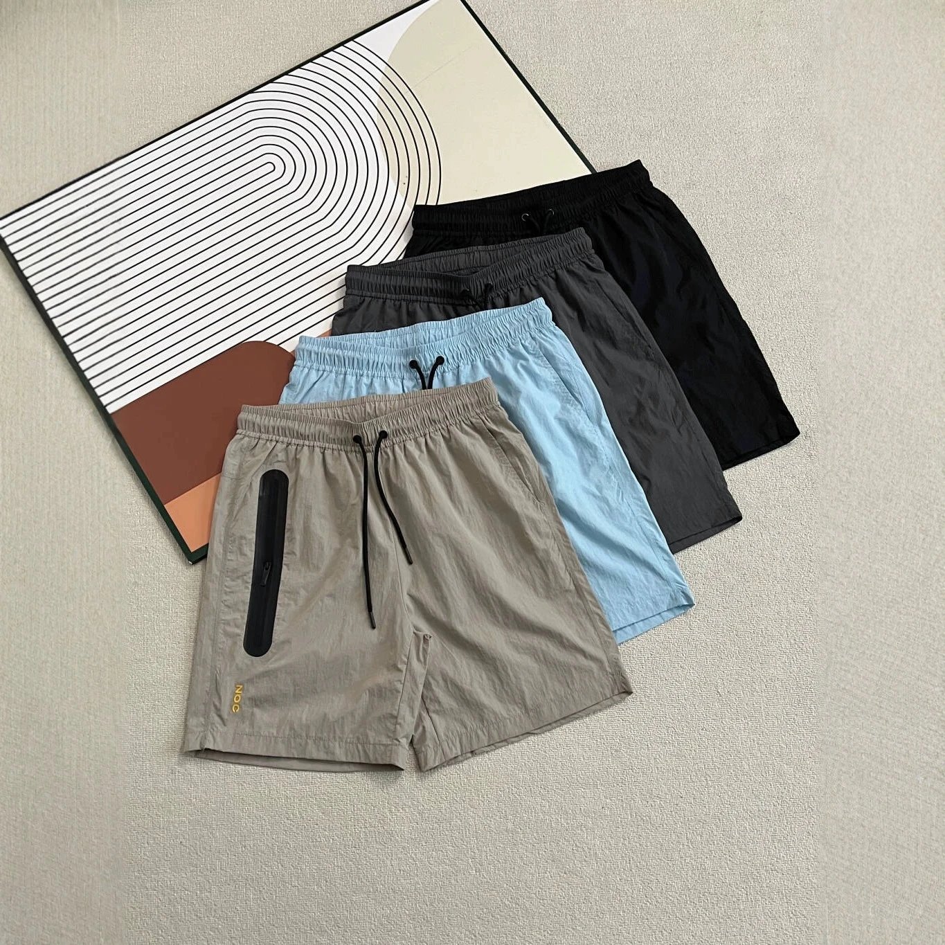 Windproof Nylon Sport Shorts