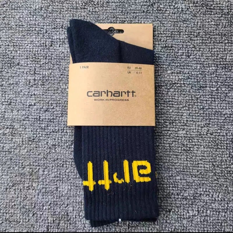 Carhartt WIP Striped Crew Socks White - 11