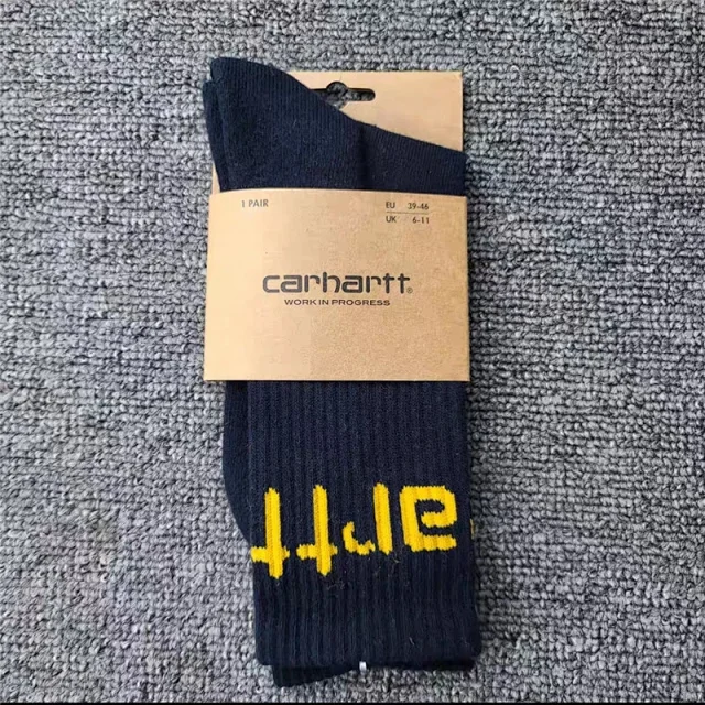 Carhartt WIP Socks Ribbed Logo Crew product detail image 11