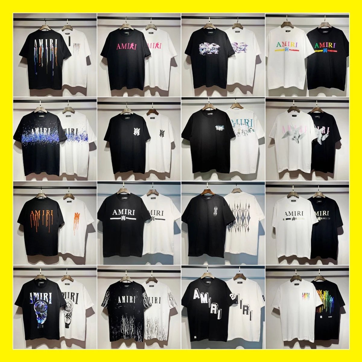Amiri Graphic Print T-Shirts