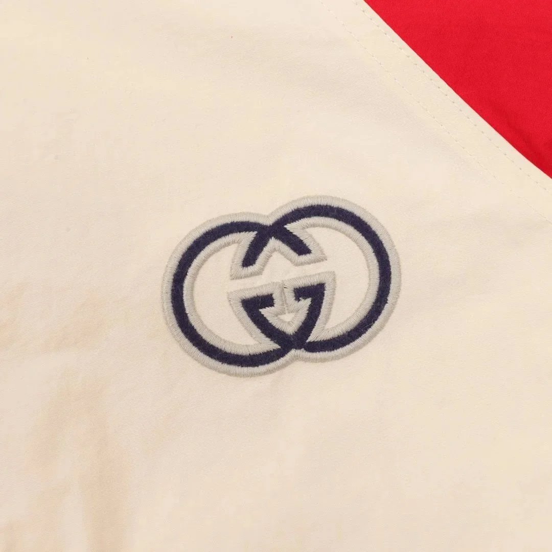 Gucci Nylon Color-Block Windbreaker Jacket - 8
