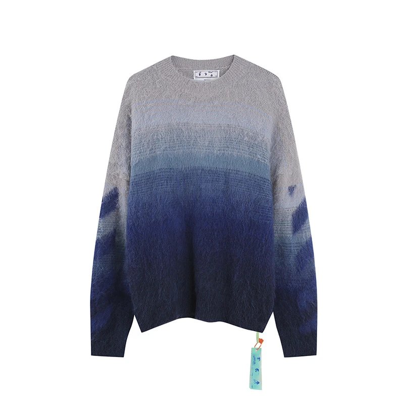 Off-White Arrow Print Multicolor Black Sweater - 77