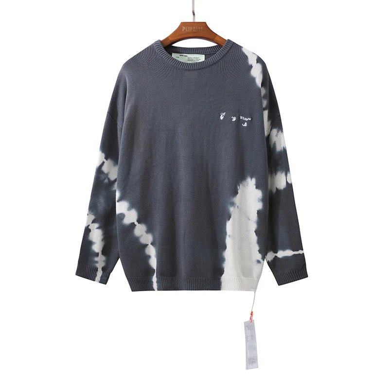 Off-White Arrow Print Multicolor Black Sweater - 48