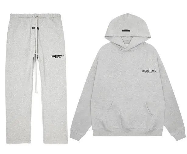 Dark Oat [Sweatshirt + Straight-Leg Pants] Set