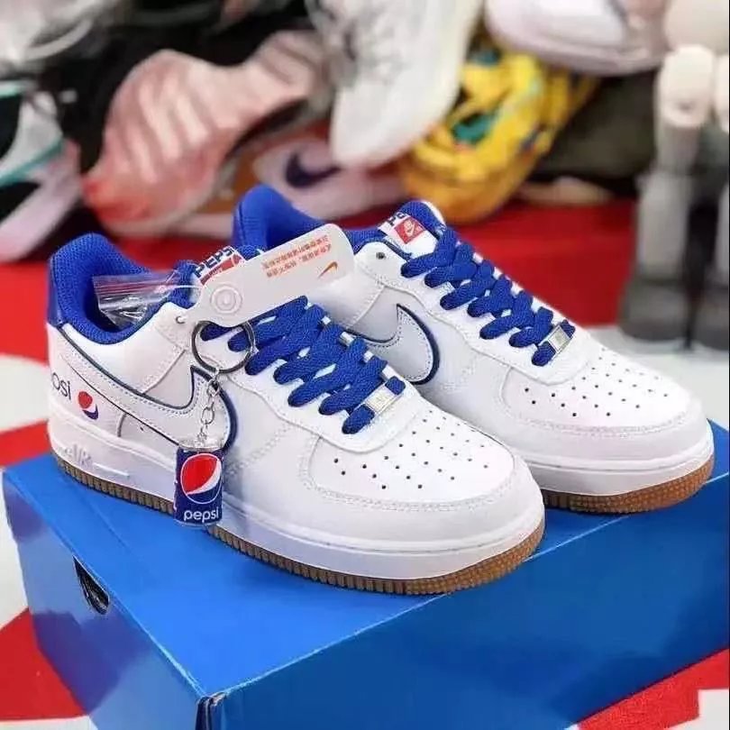 耐克Air Force1  Low 百事可乐联名AF1空军一号Nike男女鞋低帮百搭休闲鞋