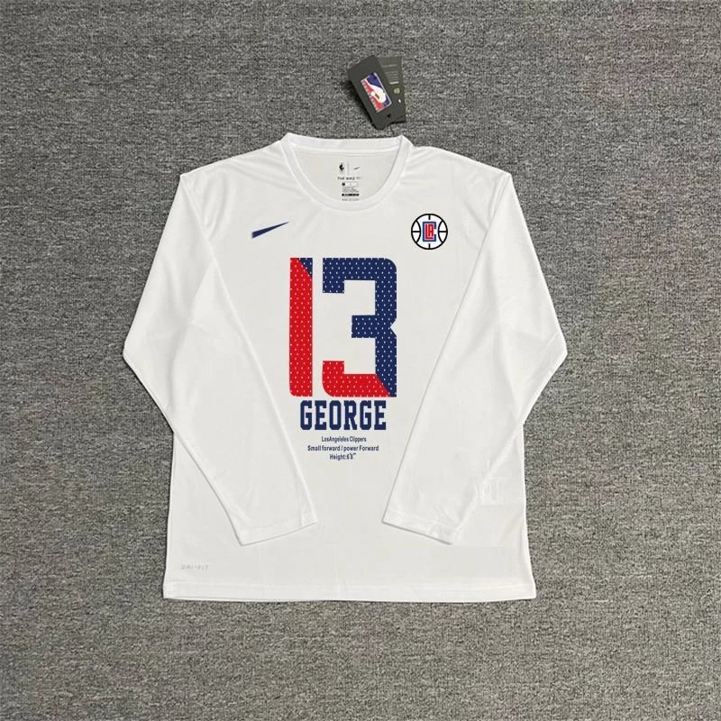 Clippers George 13 Heat Long Sleeve T-Shirt