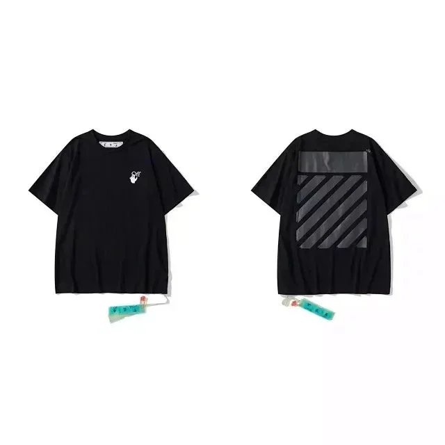 Off-White Arrow Logo Graphic T-Shirt Black - 26