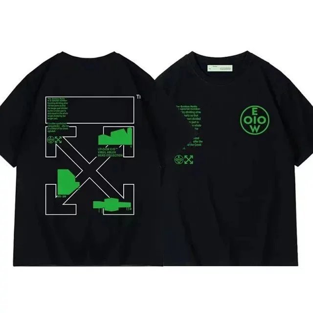 Off-White Arrow Logo Graphic T-Shirt Black - 25