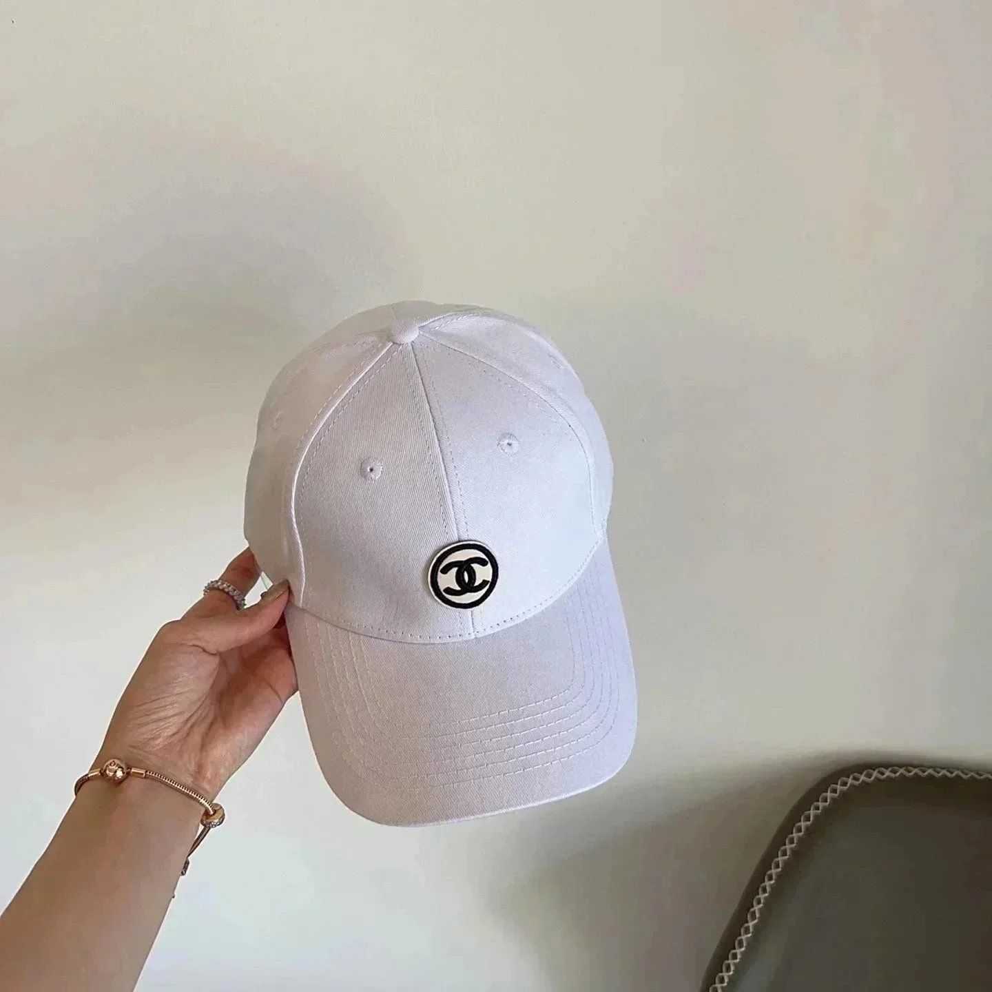 Chanel Hats Logo-embroidered baseball caps and bucket — 20