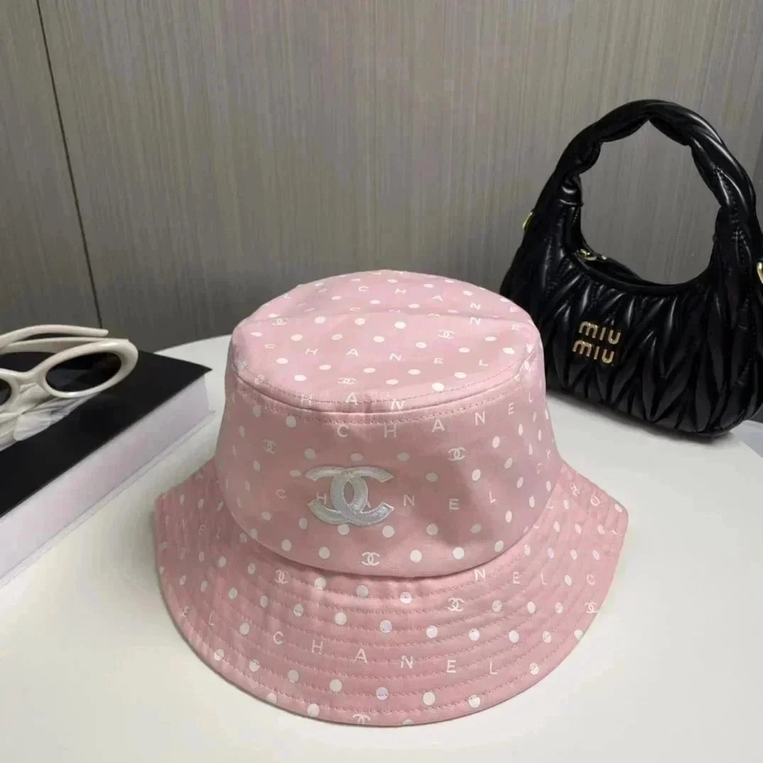 Chanel Hats Logo-embroidered baseball caps and bucket — 28